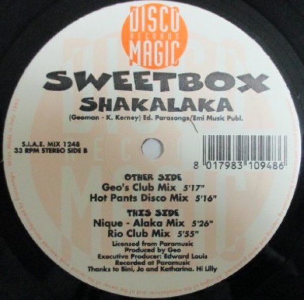 画像1: Sweet Box / Shakalaka (1)