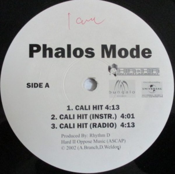 画像1: Phalos Mode / Cali Hit cw Pimp Harder  (1)