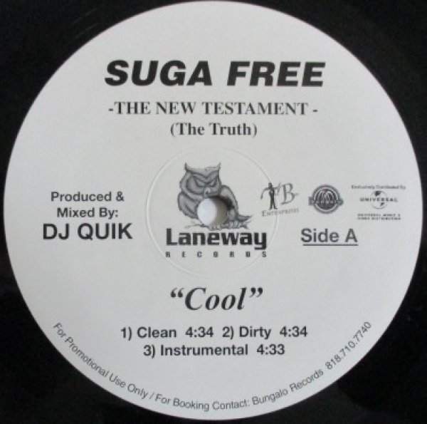 画像1: Suga Free / Cool - US Promo Only - (1)