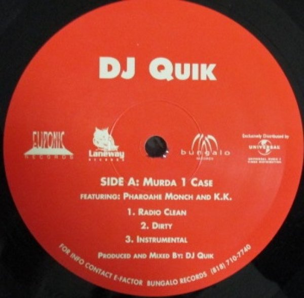 画像1: DJ Quik / Murda 1 Case cw Trouble  (1)