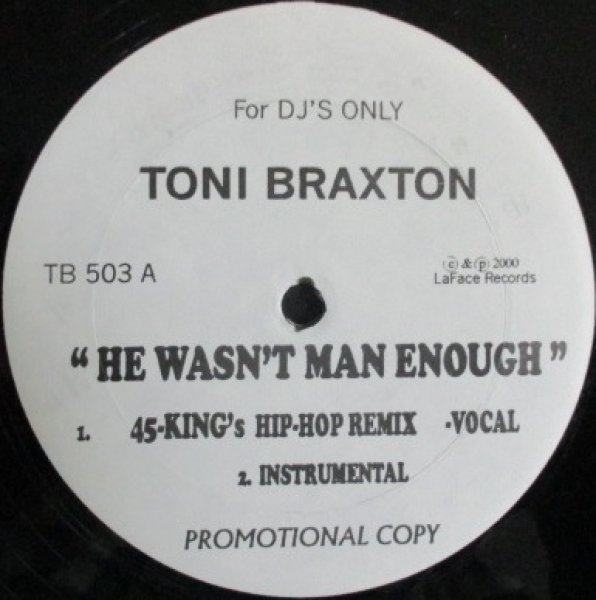 画像1: Toni Braxton / He Wasn't Man Enough - Mister Cee's HipHop Remix - (1)