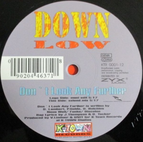 画像1: Down Low / Don't Look Any Further (1)