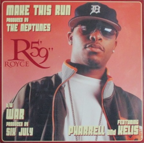 画像1: Royce Da 5'9" ‎/ Make This Run cw War Featuring Kelis, Pharrell (1)