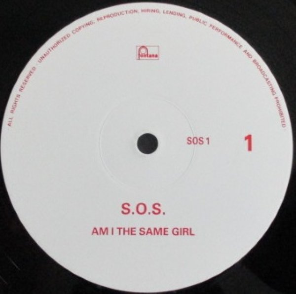 画像1: Swing Out Sisters / Am I The Same Girl - UK Promo Only Remix - (1)