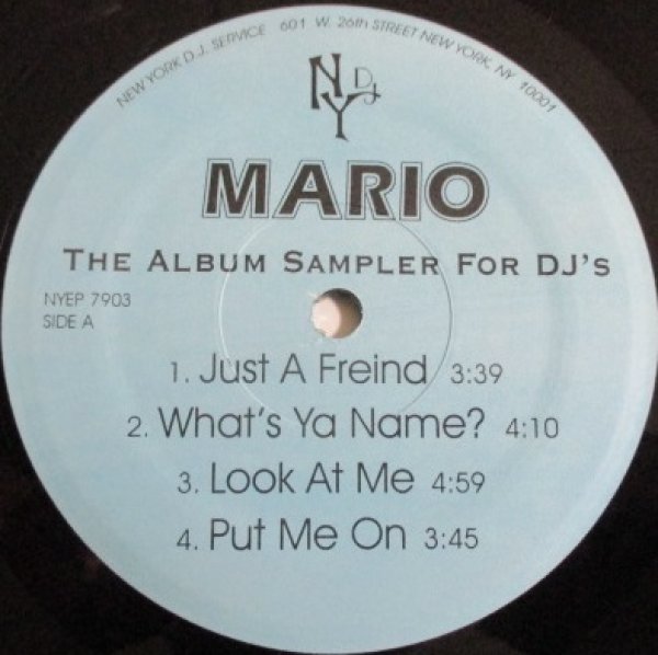 画像1: Mario / The Album Sampler For DJ's  - Booleg EP - (1)