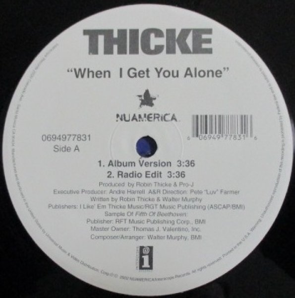 画像1: Thicke / When I Get You Alone  (1)