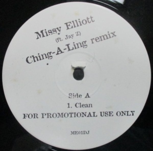 画像1: Missy Eliott ft Jay Z / Ching A Ling Remix (1)