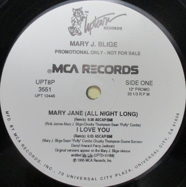 画像1: Mary J Blige / Remix EP , Mary Jane , I Love You , Be With You , Mary's Joynt - US Promo Only - (1)