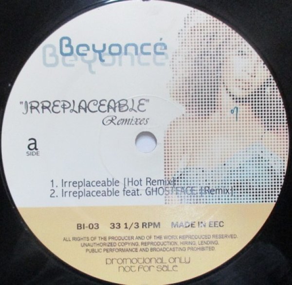 画像1: Beyonce / Irreplaceable - Remixes - (1)