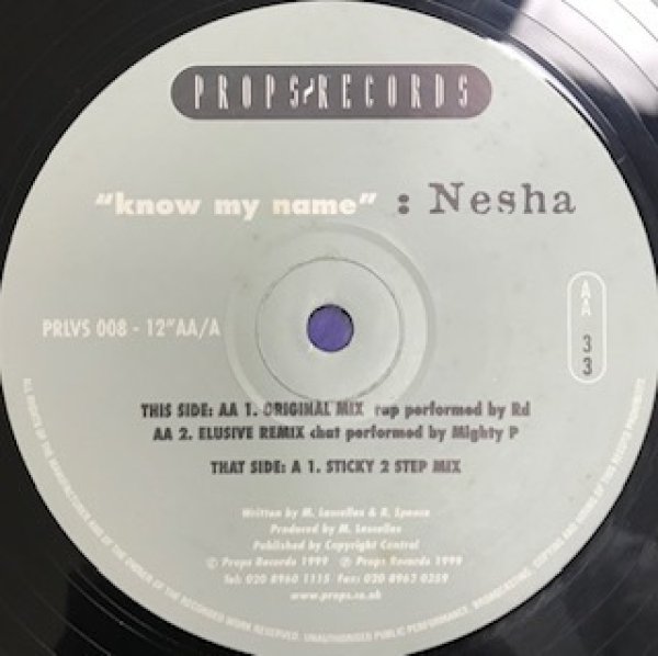 画像1: Nesha / Know My Name (1)