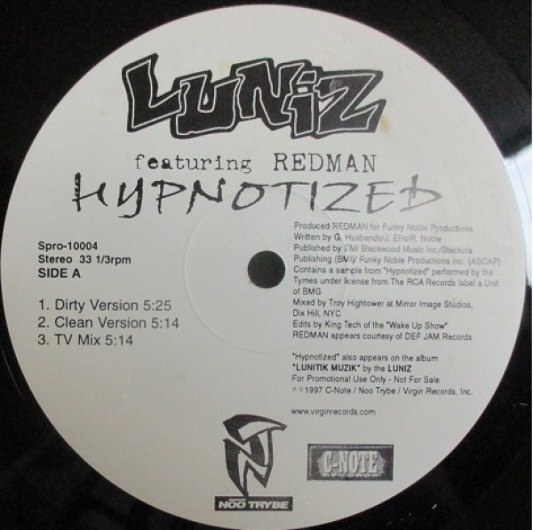 画像1: Luniz / Hypnotized cw Phillies - US Promo Only - (1)