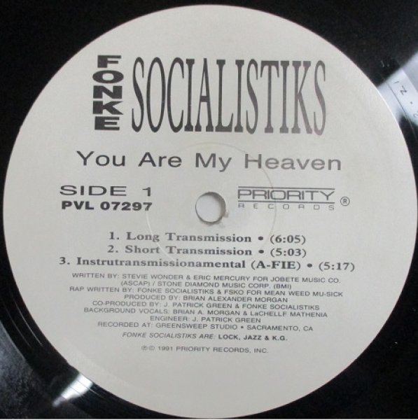 画像1: Fonke Socialistiks / You Are My Heaven (1)