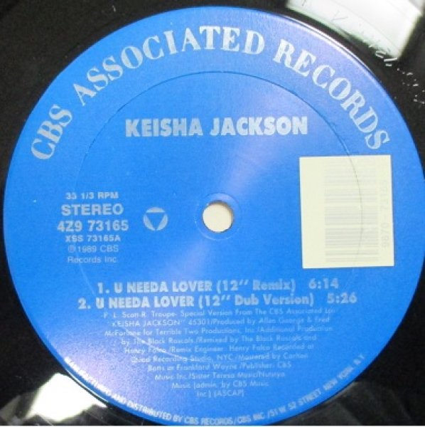 画像1: Keishia Jackson / U Needa Lover  (1)