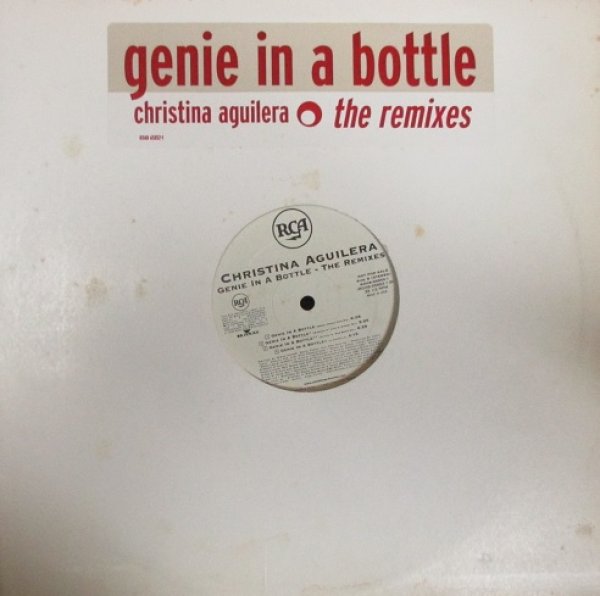 画像1: Christina Aguilera / Genie In A Bottle - US Promo Only!! - (1)