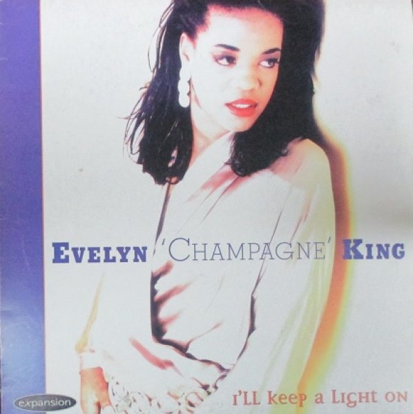 画像1: Evelyn Champagne King / I'll Keep A Light On - LP - (1)