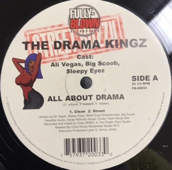 画像1: The Drama Kingz ft Ali Vegas Big Scoob Sleepy Eyez / All About Drama (1)