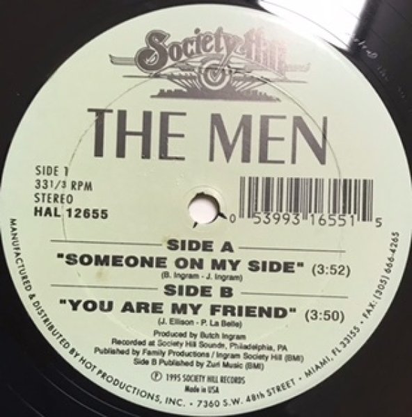 画像1: The Men / Someone On My Side cw You Are My Friend (1)