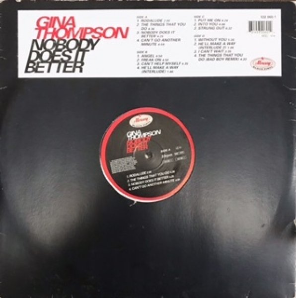 画像1: Gina Thompson / Nobody Does It Better - LP - UK Press (1)