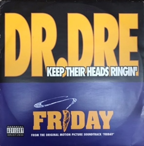 画像1: Dr. Dre / Keep Their Heads Ringin'  cw Mack 10  Take A Hit - UK Press - (1)