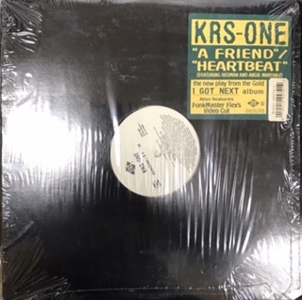 画像1: KRS One / A Friend Heart Beat cw Step Into The World - US Press -  (1)