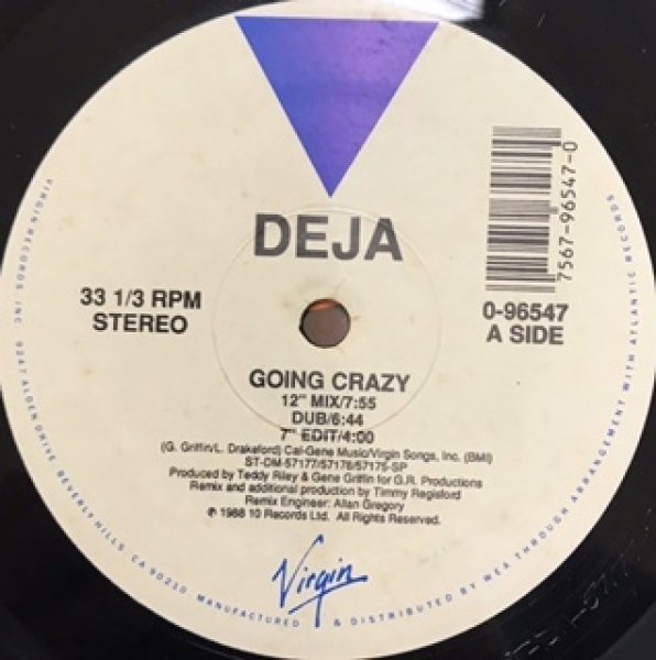 画像1: Deja / Going Crazy - Prod.By Teddy Riley - (1)