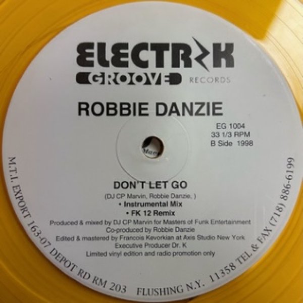 画像1: Robbie Danzie / Don't Let Go - The Recommandable Item - (1)