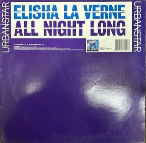 画像1: Elisha La Verne / All Night Long - Nice Cover ! - 「R&B Must 1000」 (1)