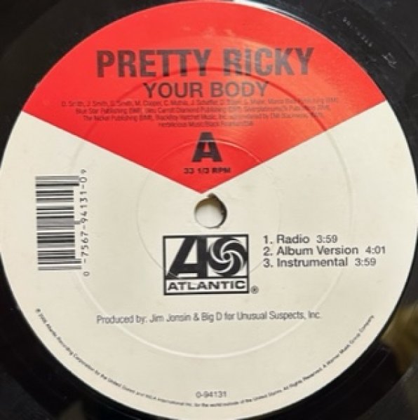 画像1: PrettyRicky / Your Body , cw , I Want You - The Recommendable Item - (1)