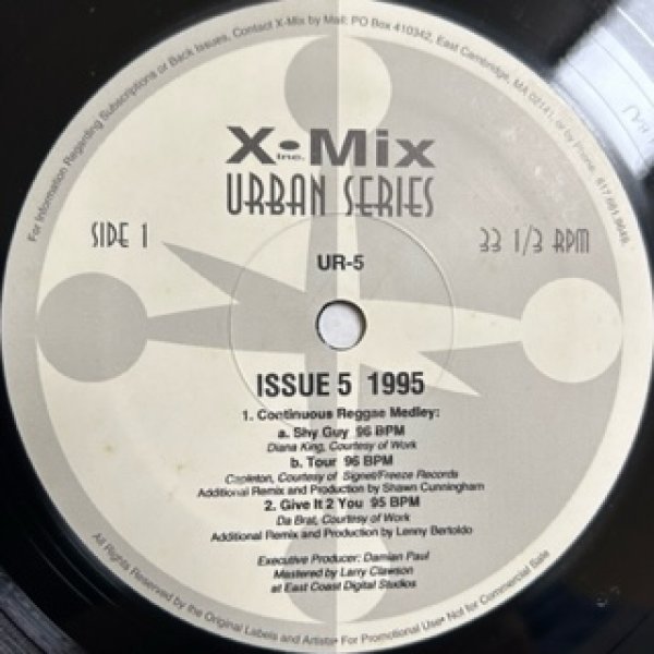 画像1: Various / X-Mix ISSUE 1995 Diana King Shy Guy Da Brat Give It 2 You Montell Jordan This Is How We Do It Rappin' 4 Tay I'll Be Around Boys II Men Thank You (1)