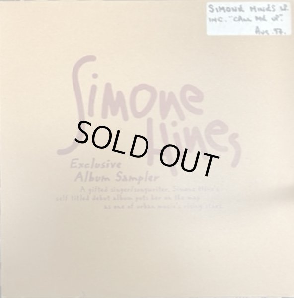 Simone Hines / Exclusive Album Sampler - UK Promo Only Rare LP -