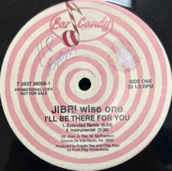 画像1: Jibri Wise One / I'll Be There For You - The Recommandable New Jack Swing - (1)