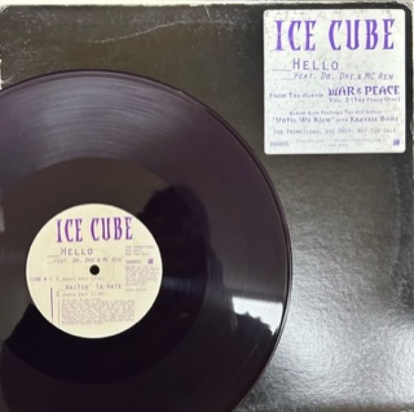 画像1: Ice Cube / Hello ft Dr.Dre MC Ren cw Waitt'n Ta Hate - US Promo Only - (1)