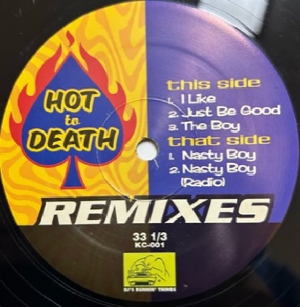 画像1: Various / Hot To Death Remixes Inc I Like It , Just Be Good To Me , The Boy Is Mine , Nasty Boy (1)