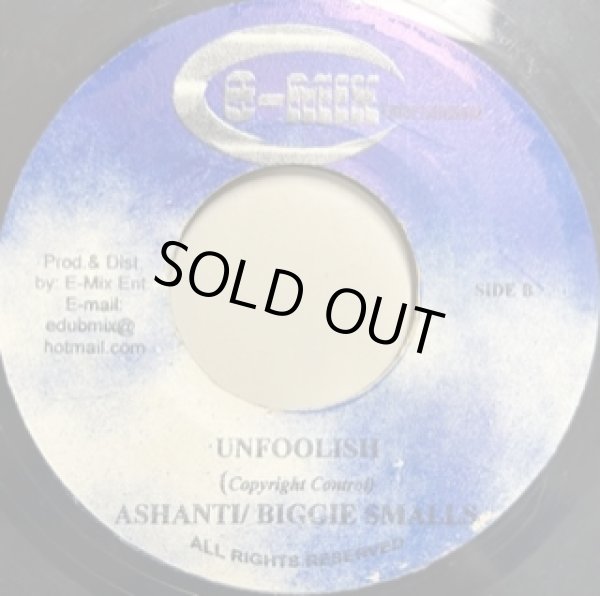 画像1: Ashanti ft Biggie Smalls / Unfoolish - 7 Inch - (1)