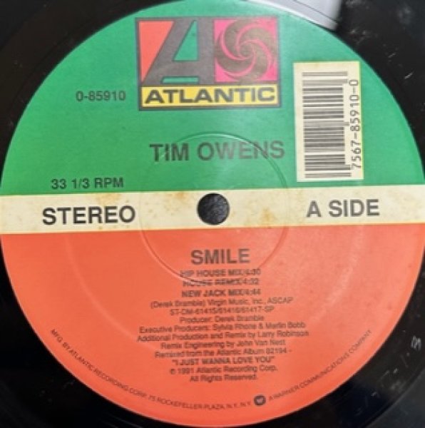 画像1: Tim Owens / Smile - The Recommendable Item - (1)