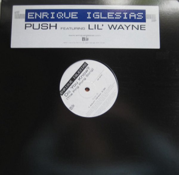 画像1: Enrique Iglesias / Push Ft Lil Wayne / cw / Do You Know (1)