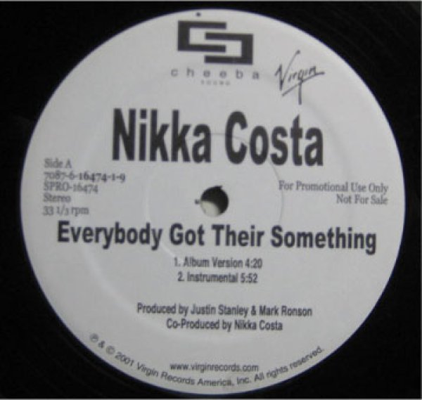 画像1: Nikka Costa / Everybody Got Their Something - US Promo Only - Neo Soul!!! (1)