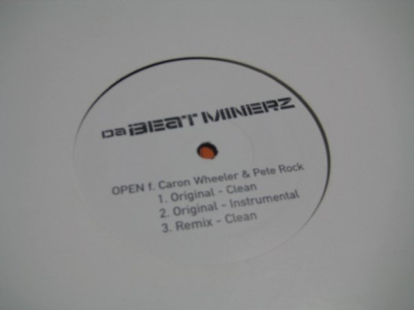 画像1: Da Beat Minerz / "Open" Ft Caron Wheeler & Pete Rock (1)