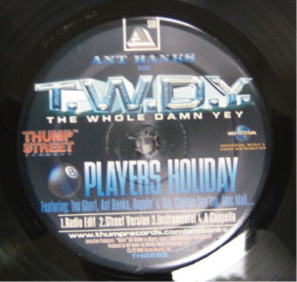 画像1: T.W.D.Y. / Players Holiday (1)