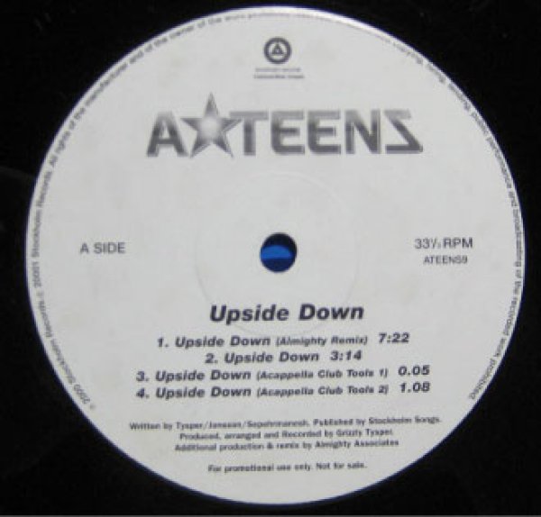 画像1: A Teens  / Upside Down - SWD Promo Only Great Cover !!!!!!!!!!!!! -  (1)