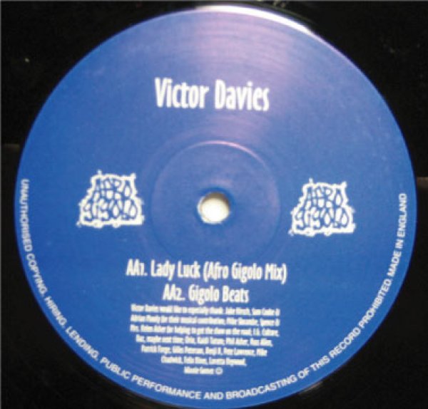 画像1: Victor Davies / Lady Luck - The Recommendable Item - (1)