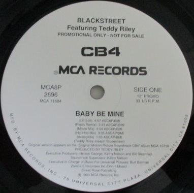 Black Street / Baby Be Mine - PromoOnly Mix -