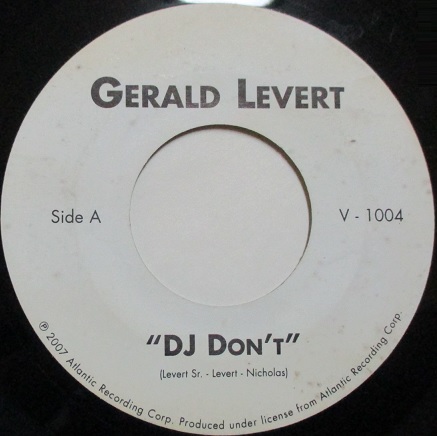 Gerald Levert / DJ Don't - 7 Inch -