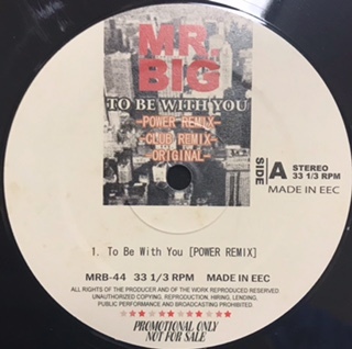 Mr BIG / To Be With You - Remixes -