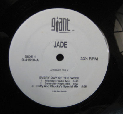 Jade / Every Day Of The Week
